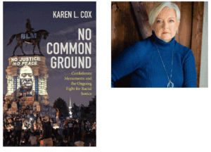 Dr. Cox and book jacket for No Common Ground